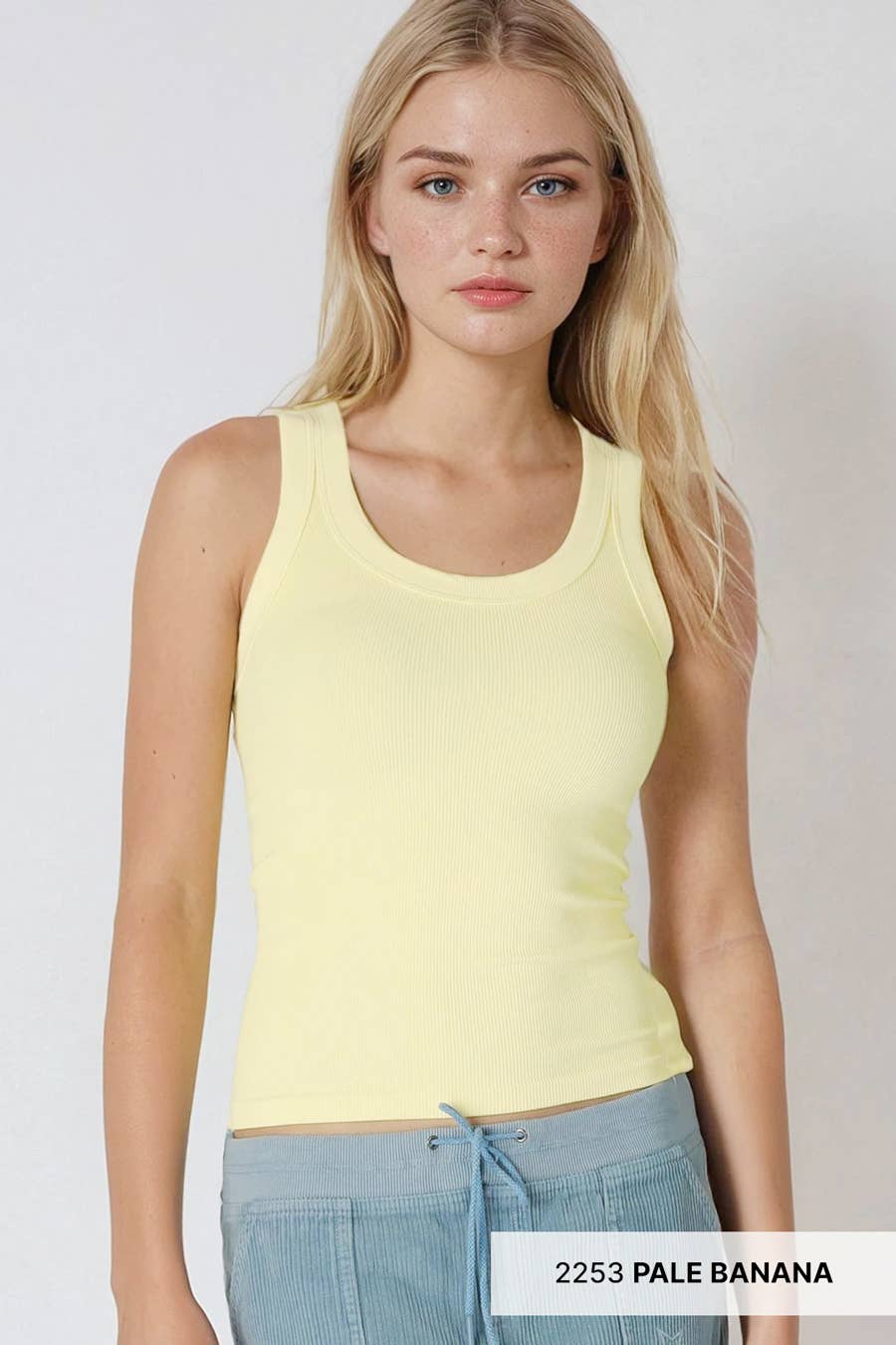 Reversible Ribbed Tank Top