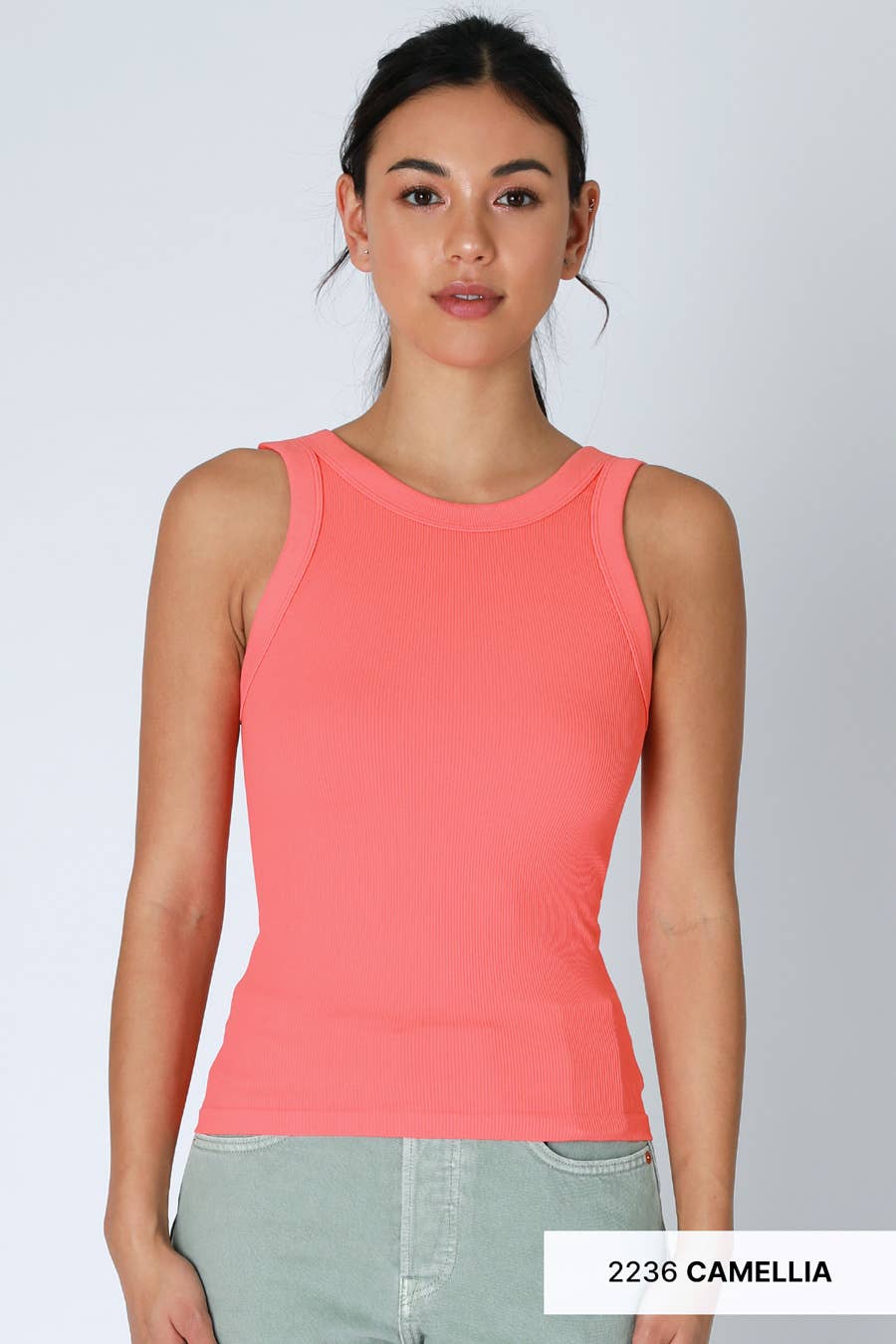 Reversible Ribbed Tank Top