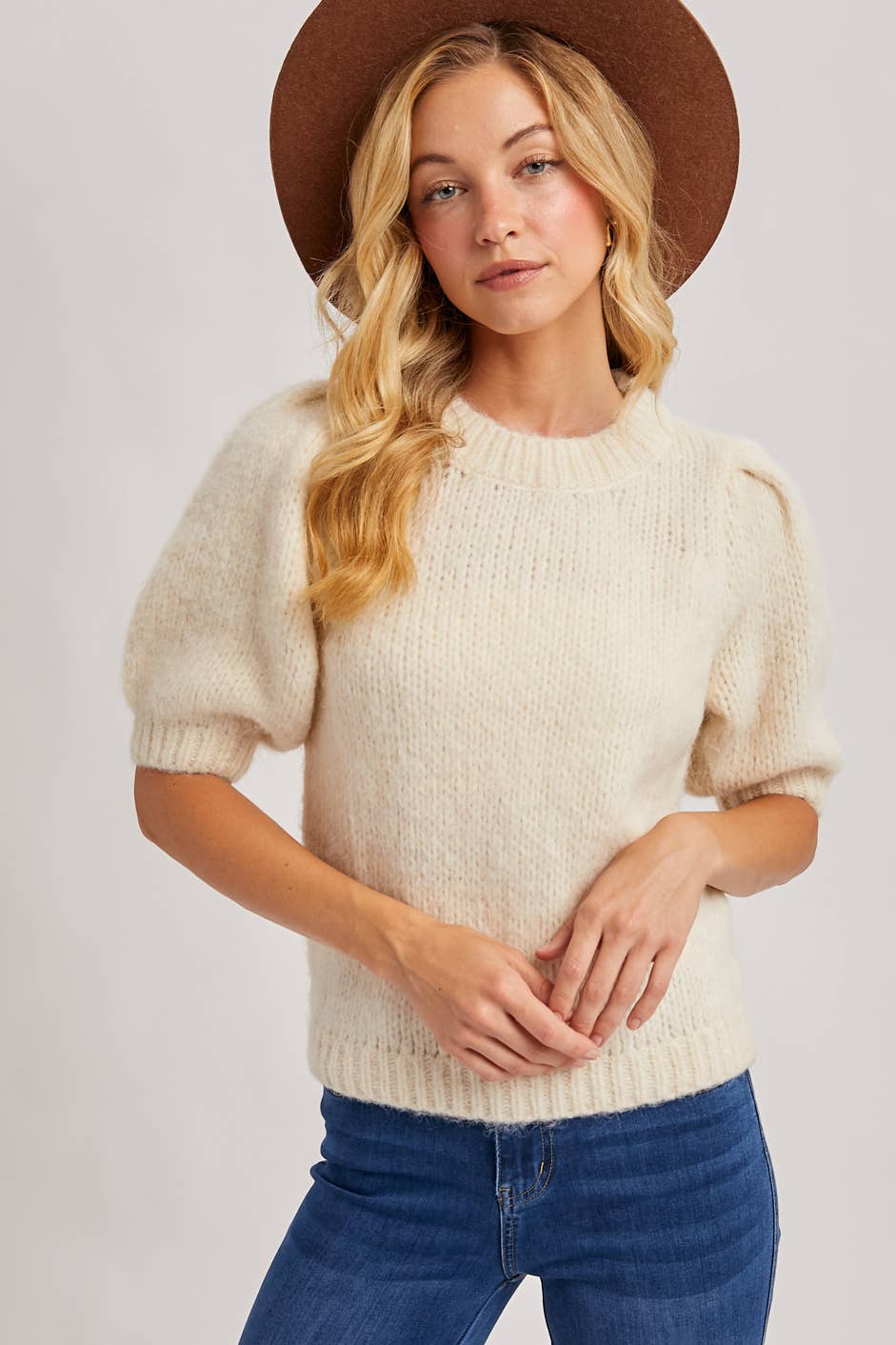 Puff Sleeved Sweater