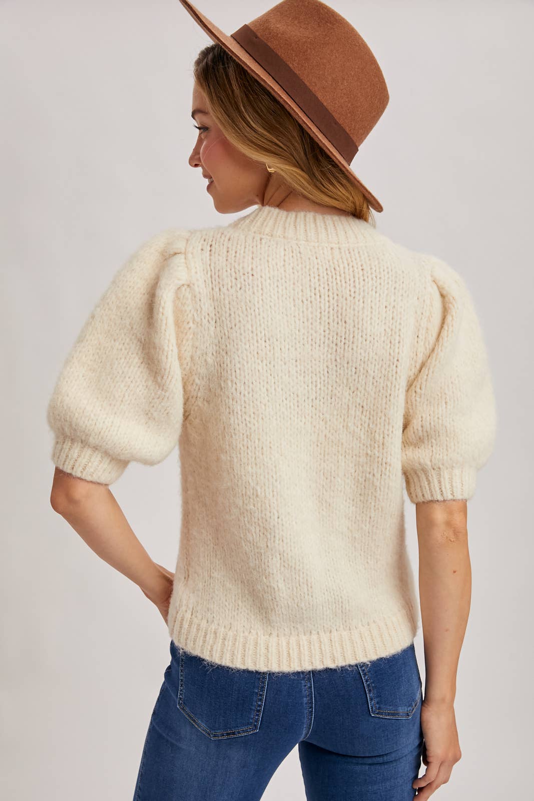 Puff Sleeved Sweater