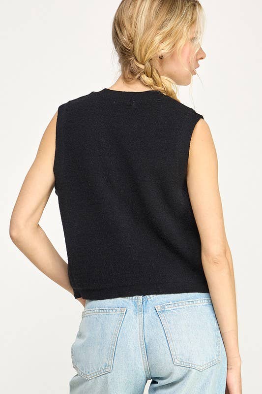 SWEATER VEST CARDIGAN