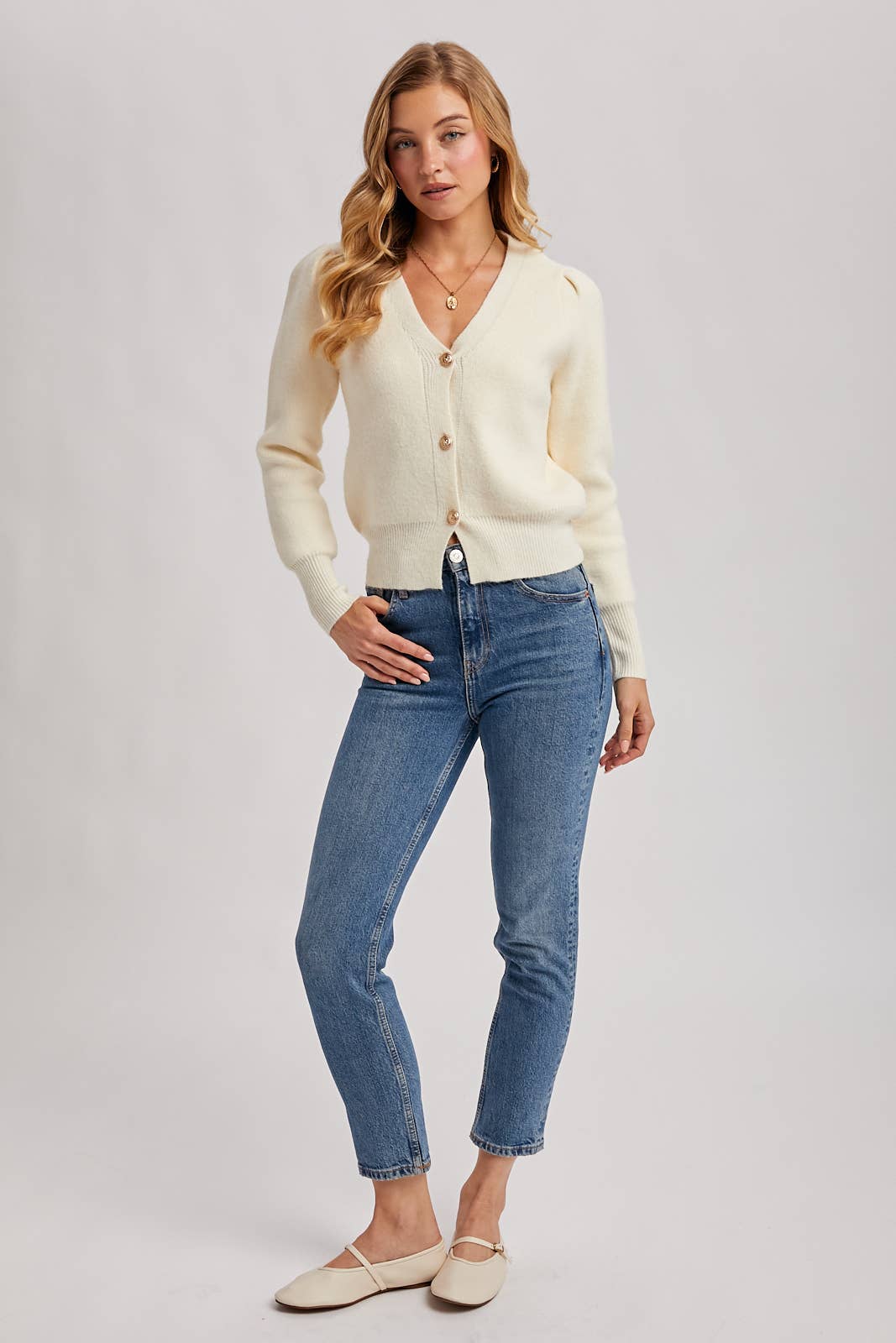 Button Down Cardigan